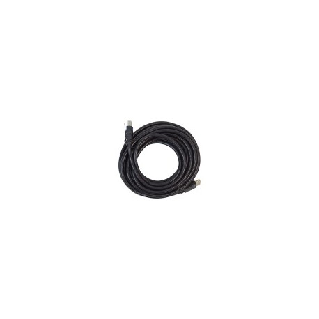 Cable HDMI Stylos, HDMI Macho - HDMI Macho, Punta Chapa Oro, 10 Metros, Color Negro