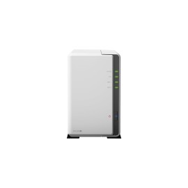 Servidor NAS de Escritorio Synology, con 2 Bahías hasta 32 TB, hasta 14 Cámaras