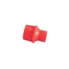 Conector Coaxial CaP Telecom Security, Color Rojo