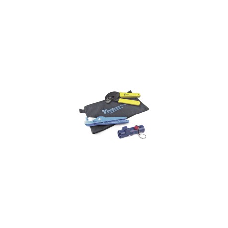 Kit de Herramientas Times Microwave, para Instalar Conectores en Cable LMR-400