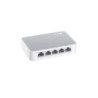 Switch TP-Link Fast Ethernet, 10/100Mbps, 1Gbit/s, 5 Puertos, 1000 Entradas, No Administrable, Color Blanco