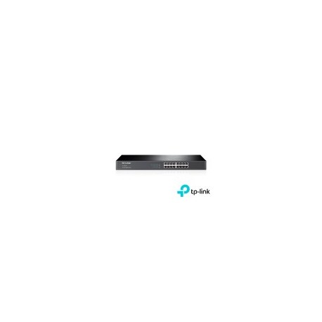 Switch TP-Link Gigabit, Ethernet, 10/100/1000 Mbps, 16 Puertos, 8000 Entradas