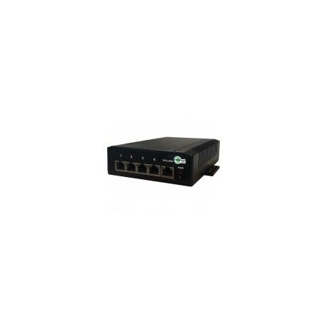 Switch No Administrable Tycon Power Products, para Aplicación Solar, 4 Puertos PoE 802.3 af/at 10/100/1000Mbps y 1 Puerto de Da