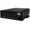 Switch No Administrable Tycon Power Products, para Aplicación Solar, 4 Puertos PoE 802.3 af/at 10/100/1000Mbps y 1 Puerto de Da