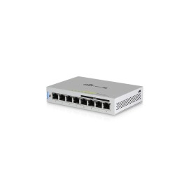 Switch UniFi Administrable Ubiquiti Networks, Capa 2 de 8 Puertos Gigabit, 4 Puertos Gigabit PoE 802.3af y 4 Puertos Gigabit Et