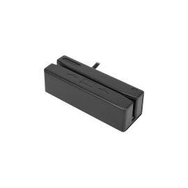 Lector de Tarjeta de Banda Magnética Unitech, USB, Track III, Color Negro