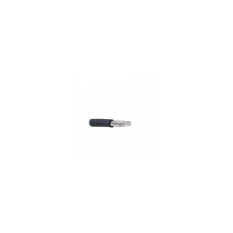 Bobina de Cable Coaxial de 305 Metros Viakon, RG Broadcast, RG58USYS, 20AWG, Blindaje de Malla Trenzada de Cobre Estañado CuSn 