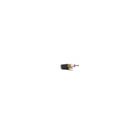 Bobina de Cable Coaxial RG59 Viakon, de 305 Metros Siamés, Hecho en México, Optimizado para HD, Aplicación para Interior
