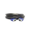 Cable VGA D-Sub Macho - VGA D-Sub Macho Vorago, 10 Metros, Color Negro