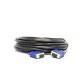 Cable VGA D-Sub Macho - VGA D-Sub Macho Vorago, 10 Metros, Color Negro