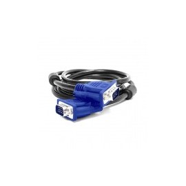 Cable VGA Vorago, D-Sub Macho - VGA D-Sub Macho, 2 Metros, Negro Y Azul