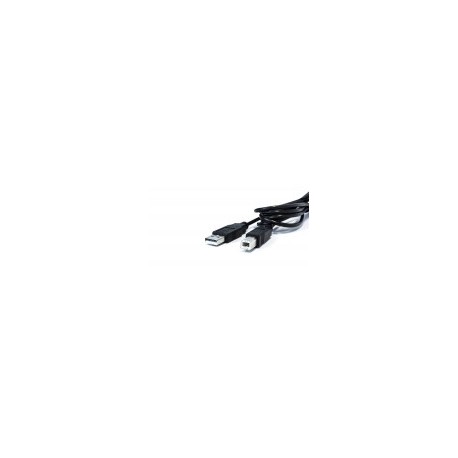 Cable USB 2.0 Vorago, USB A, USB B, 1.2 M Macho a Macho, Color Negro