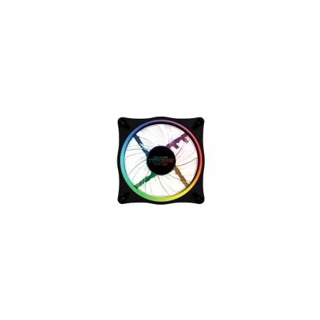 Ventilador YeYian Typhoon Serie 1200, 120mm, 4+3 Pin, 1100RPM, RGB, para Gabinete