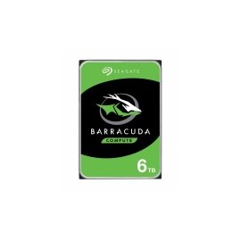 Disco Duro Interno Seagate, Barracuda 3.5'', 6 TB, SATA III, 6 Gbit/s, 5400 RPM, 256 MB Cache