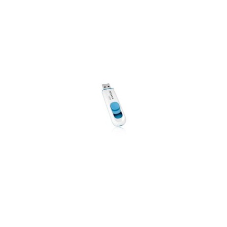 Memoria USB Adata C008, USB 2.0, 32 GB, Color Blanco y Azul