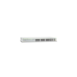 Switch PoE Allied Telesis, 24 Puertos, 10/100 Mbps, 2 Puertos 10/100/1000 Mbps, 2 SFP Gigabit Combo, 193 W