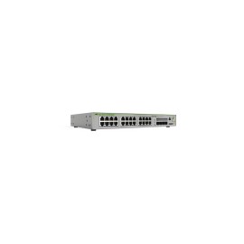 Switch PoE Administrable CentreCOM GS970M Allied Telesis, Capa 3, 24 Puertos 10/100/1000 Mbps, 4 SFP Gigabit, 370 W