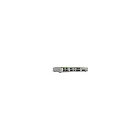 Switch PoE Administrable CentreCOM GS970M Allied Telesis, Capa 3, 24 Puertos 10/100/1000 Mbps, 4 SFP Gigabit, 370 W