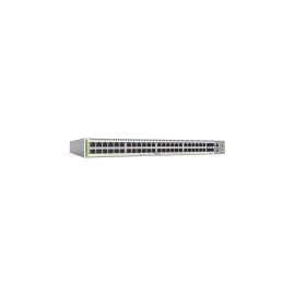 Switch Administrable PoE CentreCOM GS980M Allied Telesis, Capa 3, de 48 Puertos 10/100/1000 Mbps, 4 SFP Gigabit, 740 W
