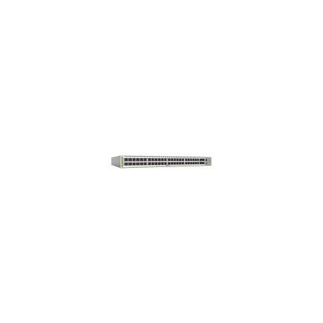 Switch Administrable PoE CentreCOM GS980M Allied Telesis, Capa 3, de 48 Puertos 10/100/1000 Mbps, 4 SFP Gigabit, 740 W
