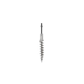 Ancla Tornillo Penetrator American Earth Anchors, 14" de largo, Cabeza de Dado Cuadrado 1/2", Aluminio Termotratado, Poste de 6