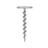 Ancla Tornillo Re-Usable American Earth Anchors, 9" de Largo con Maneral de 4", No Requiere Herramientas