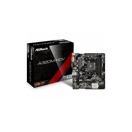 Tarjeta Madre ASRock, MicroATX, S-AM4, DDR4, AMD A320, HDMI, 32GB, para AMD