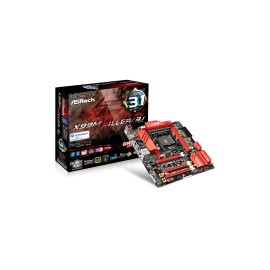 Tarjeta Madre ASRock, Micro ATX Fatal1ty X99M Killer/3.1, S-2011v3, Intel X99, 64GB DDR4, para Intel