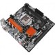 Tarjeta Madre Micro ATX ASRock, S-1151, Intel H110, 32GB DDR4, 2 USB 3.0, 4 USB 2.0, HDMI, DVI-D, para Intel