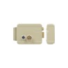 Cerradura Eléctrica Derecha con Botón de Salida Assa Abloy, Exterior, Incluye Llave, Color Beige