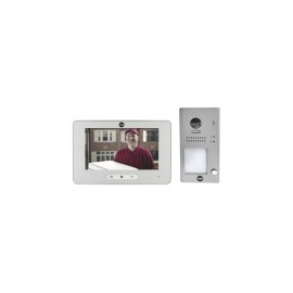 Kit de Videoportero Manos Libres Assa Abloy, Frente de Calle y Monitor, hasta 16 Monitores, 2 Hilos