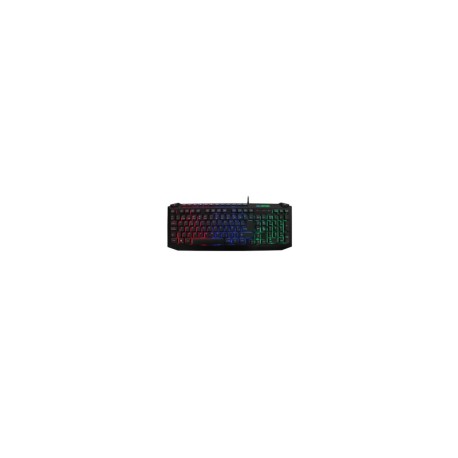 Teclado Gamer Balam Rush, con Iluminación, USB, Color Negro