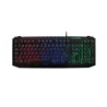 Teclado Gamer Balam Rush, con Iluminación, USB, Color Negro