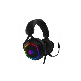 Diadema Gamer Balam Rush, RGB, 7.1 Canales, Micrófono, Alámbrico, USB, Color Negro c/ Luces Multicolor