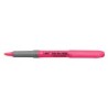 Resaltador Bic, Brite Liner Grip, Color Rosa, Caja con 12 Piezas