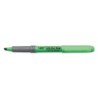Resaltador Bic, Brite Liner Grip, Color Verde, Caja con 12 Piezas