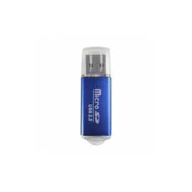 Lector de Memoria MicroSD BRobotix, USB 2.0, 480Mbit/s, Color Azul