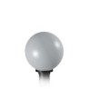 Globo de Policarbonato Bunker Seguridad, Blanco, para Carcasas Malta, Elemento Imprescindible Cuando se Instala una Columna Mal